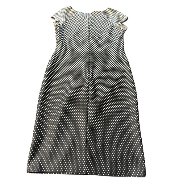 ECO New York women's size 12 polka dot midi sleeveless ombré dress - Picture 2 of 3